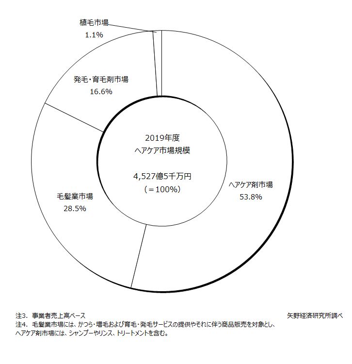 ヘアケア市場に関する調査を実施 年 ニュース トピックス 市場調査とマーケティングの矢野経済研究所